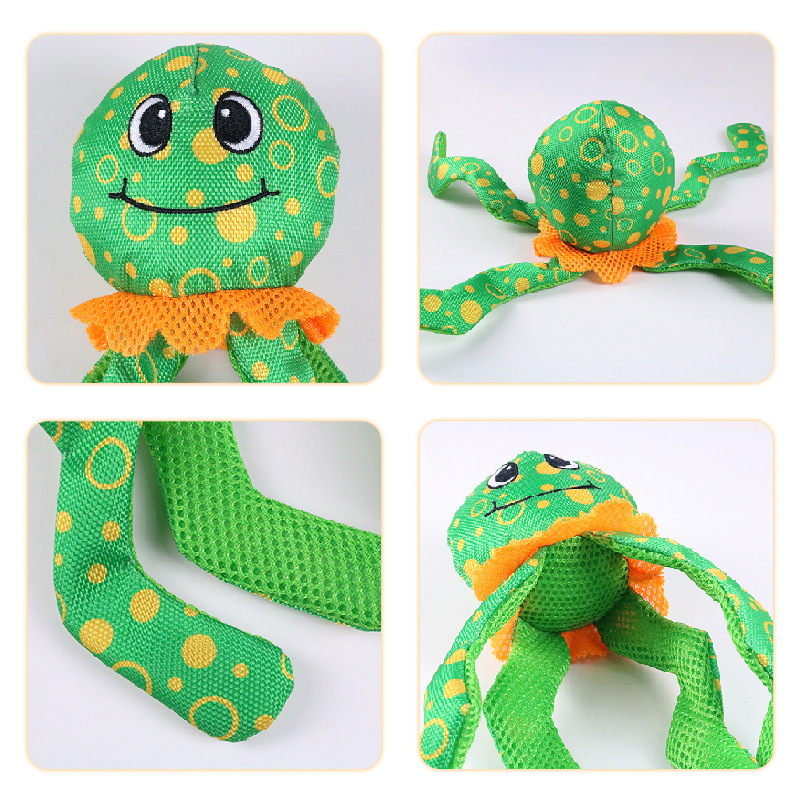 A new dog toy, an Oxford octopus-shaped Teddy golden hair bite pets.