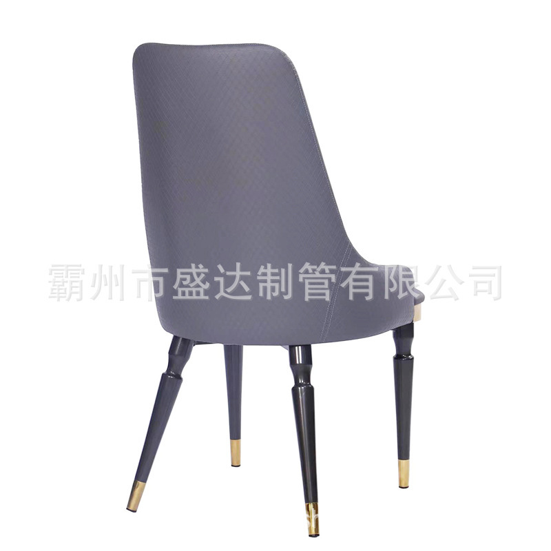 Leaf chairs, light luxurious chairs, tables, chairs, soft packs distributed by the back table, lounge chairs, nails hotel chairs