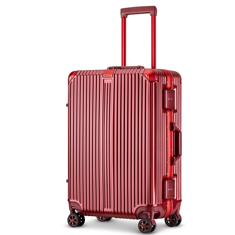 Aluminium box, 20-inch net red boarding box, 24-million-kilogram wholesales to the wheel suitcase for the female ins student password box.