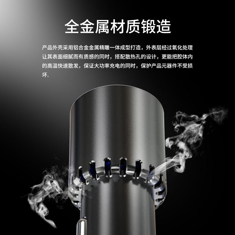 Thiết bị xe hơi 63w Aluminium hợp kim xe tải tải chất nổ qc 4.0 x 45w sạc nhanh pd3.0 đôi bus 20v