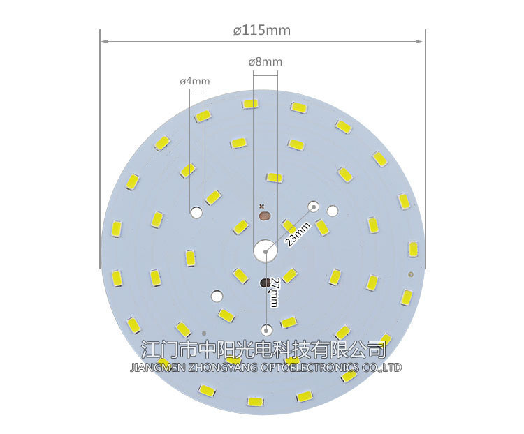 21W LED light source LED light bulb low-pressure light source 115MM 65-70LM/ single white