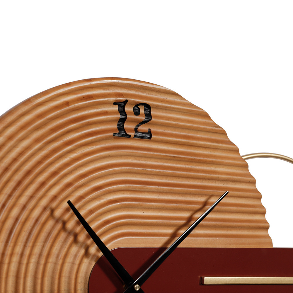 I need to book a wooden fashion creative clock.