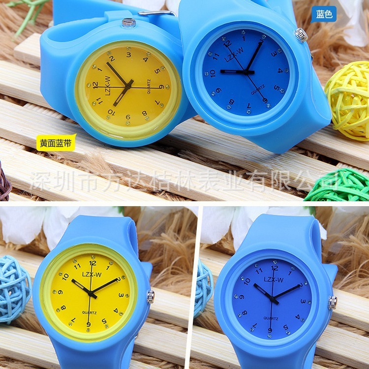 "Fashion Silicon watch, children's watch, Korean watch."