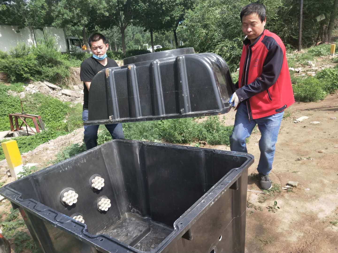 树脂水表井 装配式高强度复合水表井具有低碳环保密封性好等特点