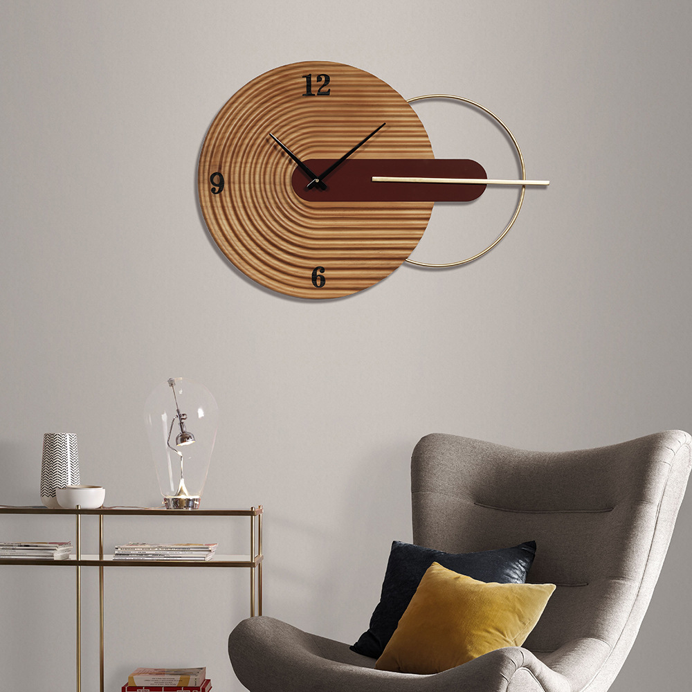 I need to book a wooden fashion creative clock.