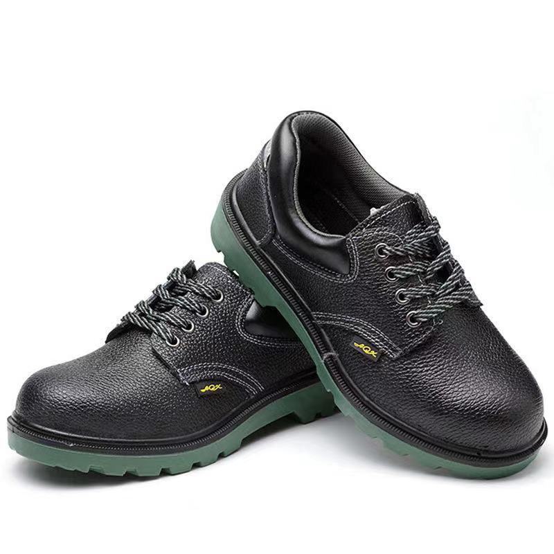 State-sanctioned shoes and shoes are protected from puncture and cattle skins resistant to oil-resistant and safe work shoes