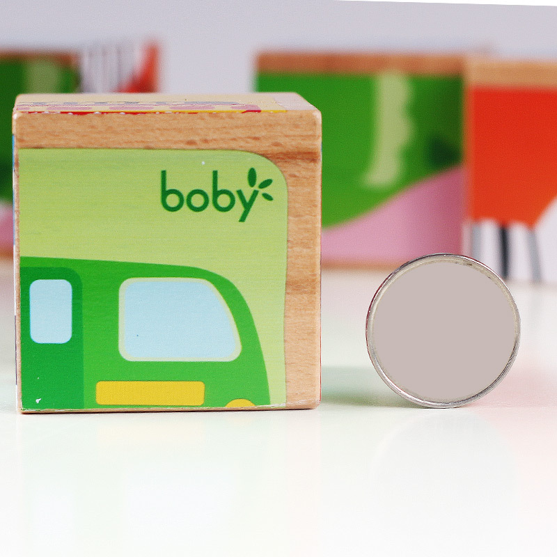 ♪ Baby-cognizance wood puzzle six-faced 3-year-old dyke ♪