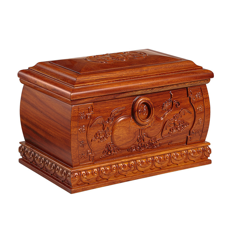 Pear urn box.