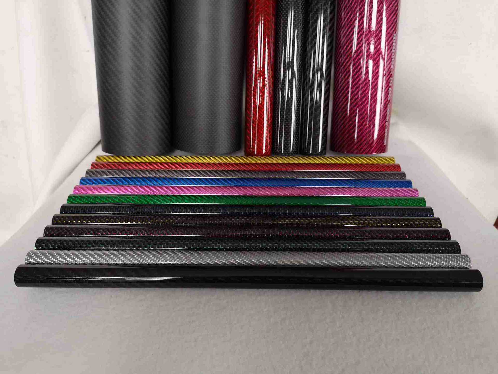 3K carbon fibre tubes, coloured carbon fibre tubes, water-smoke carbon fibre tubes, electro-smoke carbon fibre tubes.