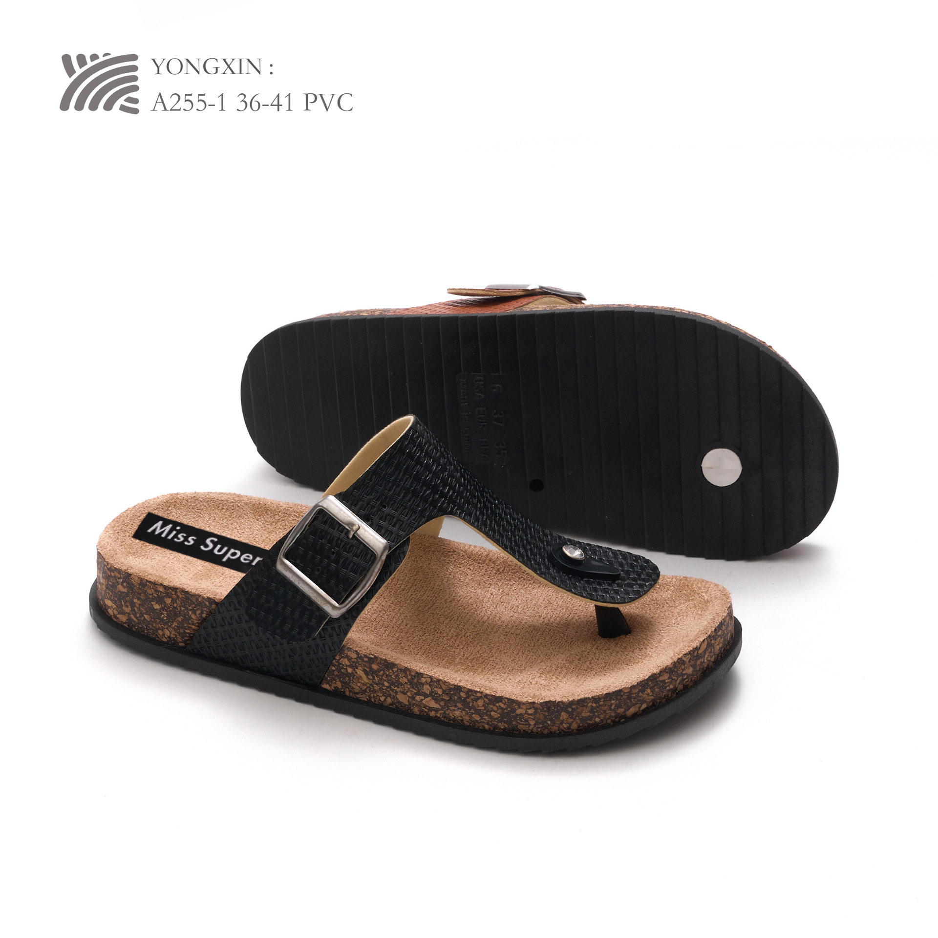 The new softwood sandals in the summer with the thick bottoms on them and the sandals on the sandals.