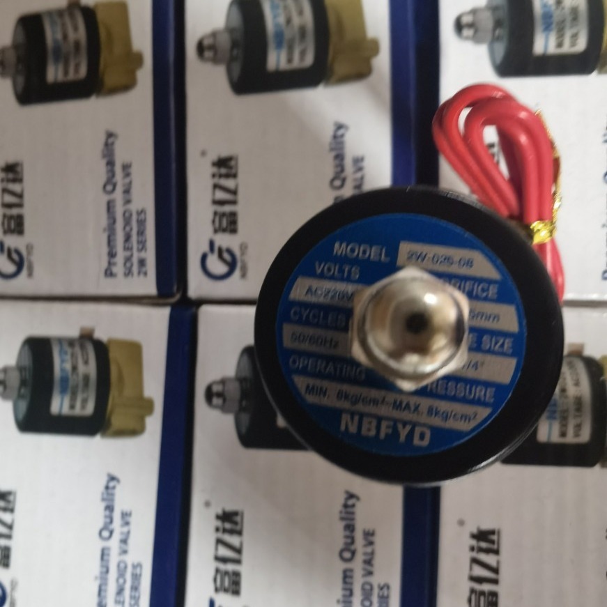 2W-025-08 Gas Từ tính hồng ngoại Van va đập, giàu lên đến hai xu của doanh nghiệp van điện từ