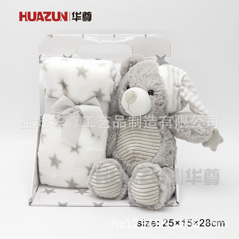 Đồ chơi bằng nhung, gấu, chăn mền, đồ chơi nhung Amazon, chăn hoạt hình.