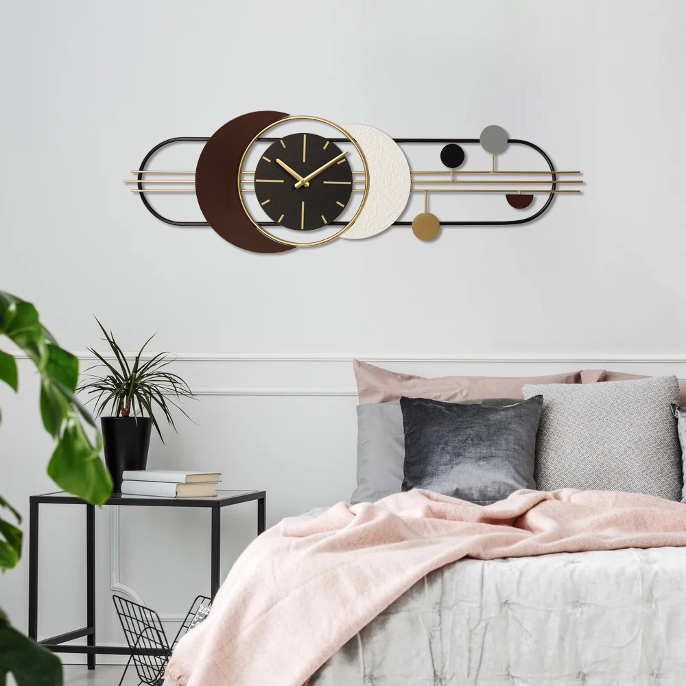 * A simple clock hanger is required to decorate the wall with fashion-based creative work