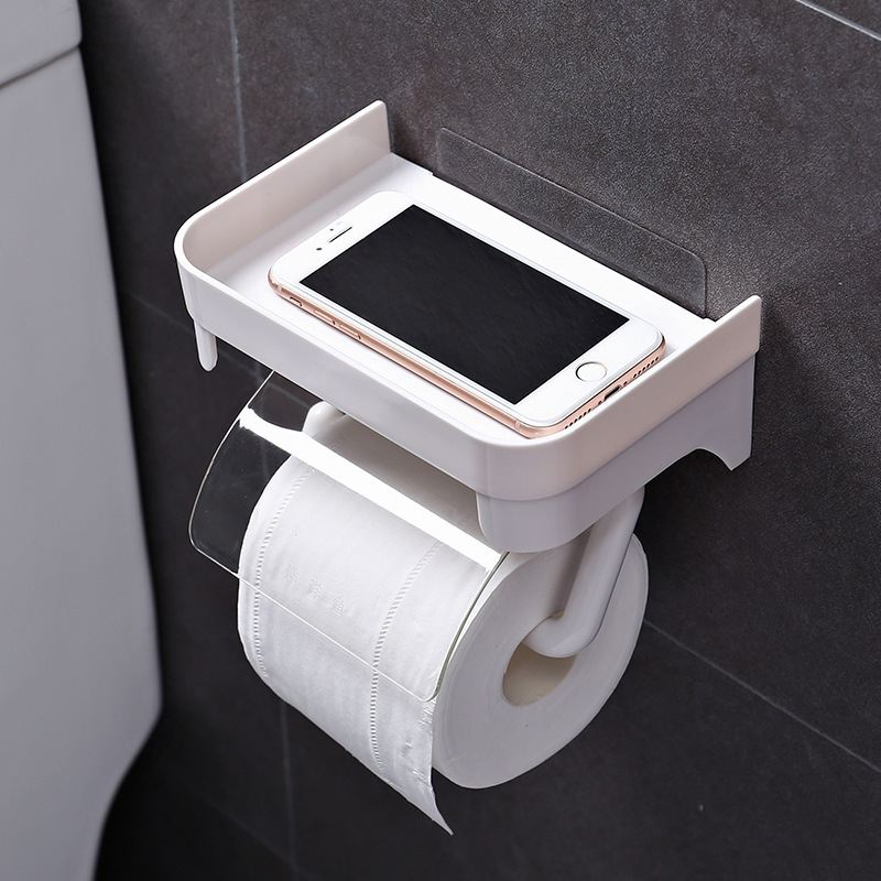 Một ý tưởng cầu tiêu đa mục đích mà không có một hộp giấy vệ sinh có nút bấm.
