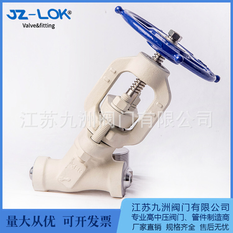 JZ-LOK Supply high-temperature high-pressure Y direct flow needle valve