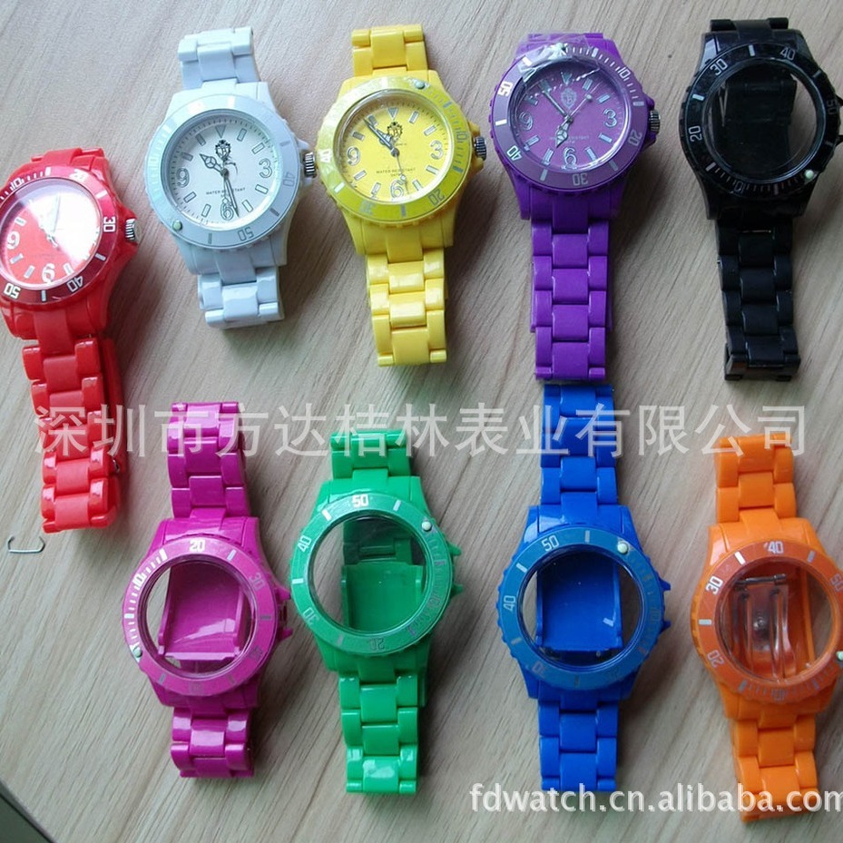 Supply of fashionable plastic gift watches