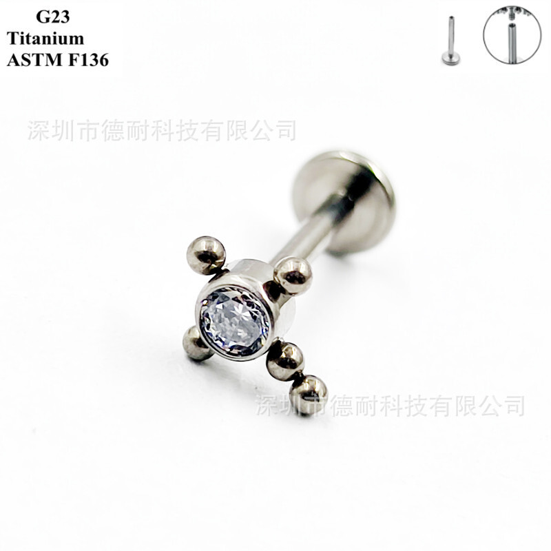 G23 titanium crucifixion to a small group of piercing jewels across the border.