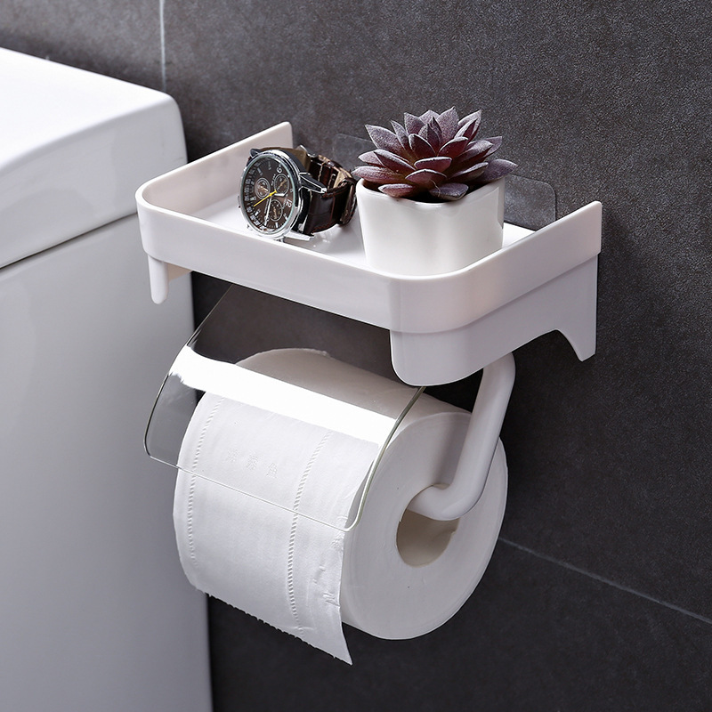 Một ý tưởng cầu tiêu đa mục đích mà không có một hộp giấy vệ sinh có nút bấm.