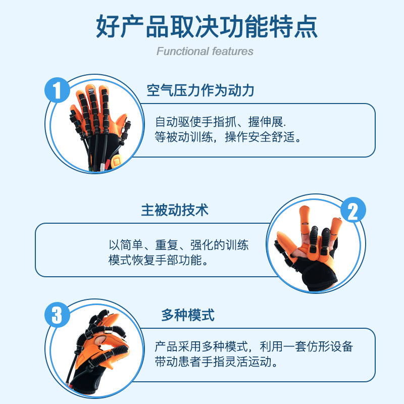 Grammy 1700-C hand recovery robot gloves, finger joint rehabilitation training system, direct sales.