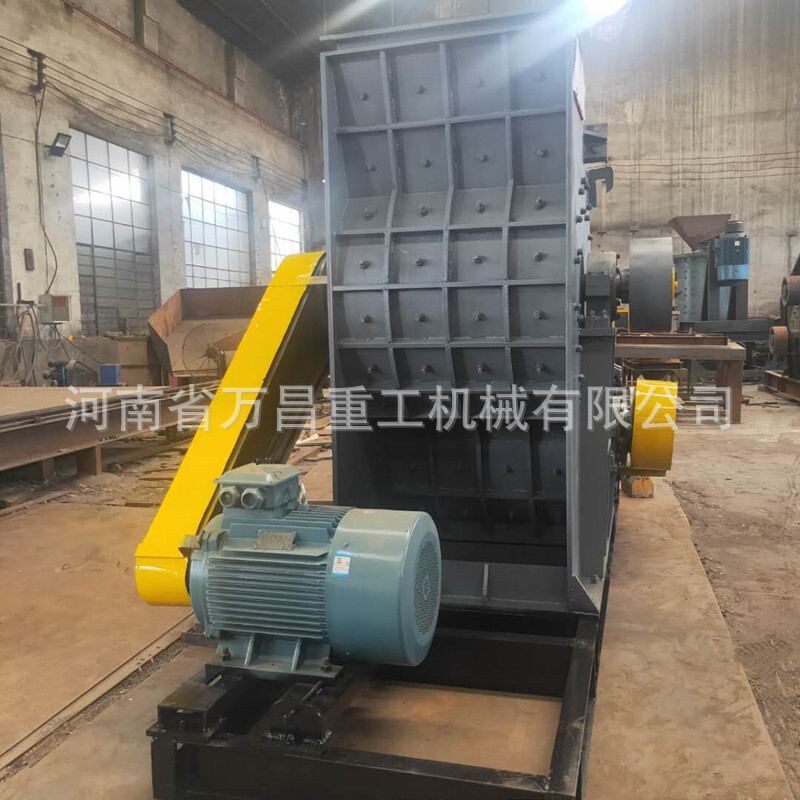 Double-click concrete brick crusher to build a garbage sand-making brick factory, slag-crusher.