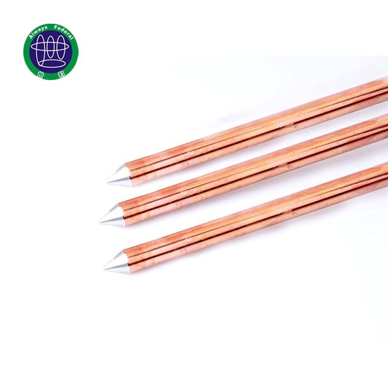 Specialized supply of copper plating rods, secure anti-terrestrial equipment, copper plating rods, wholesale 16*1.5 14.2