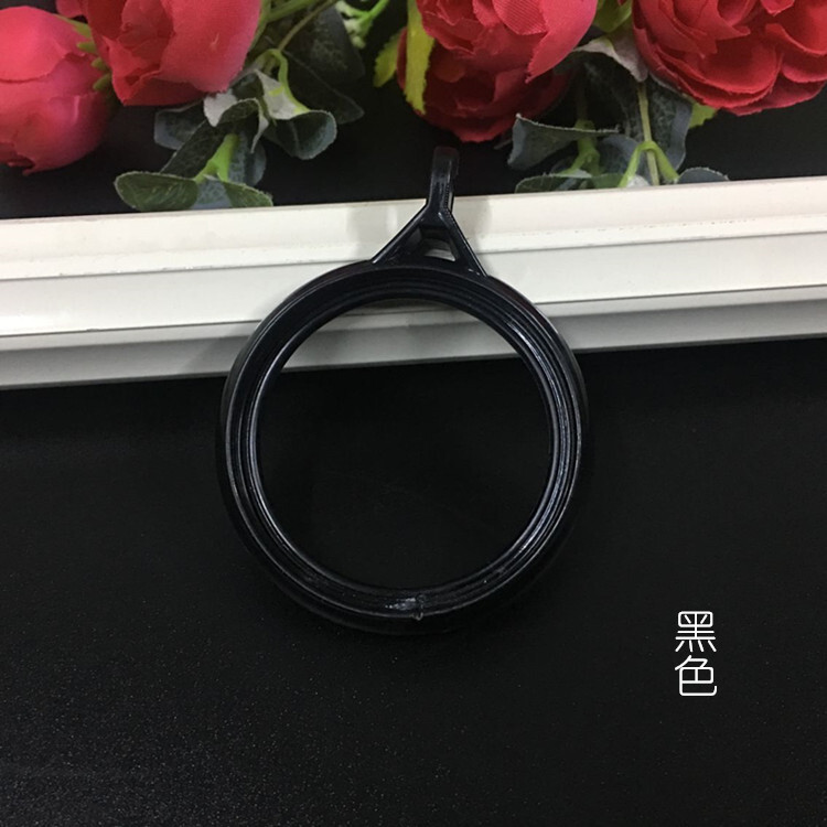 窗帘环挂环 配件辅料塑料挂钩环 窗帘扣罗马杆圈环原料太平环吊环