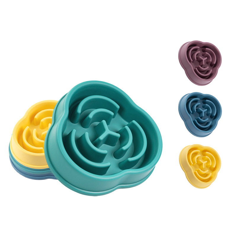 Wholesale pets slow-eating dog bowls, dog bowls, Teddy Bears.