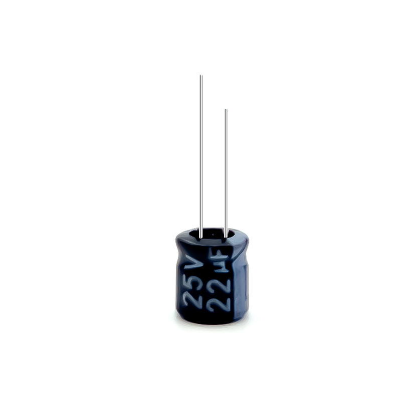 ShiCaXon plug-in electrolytic 25v22uf 5x5 long-lived aluminium electrolytic 105°C