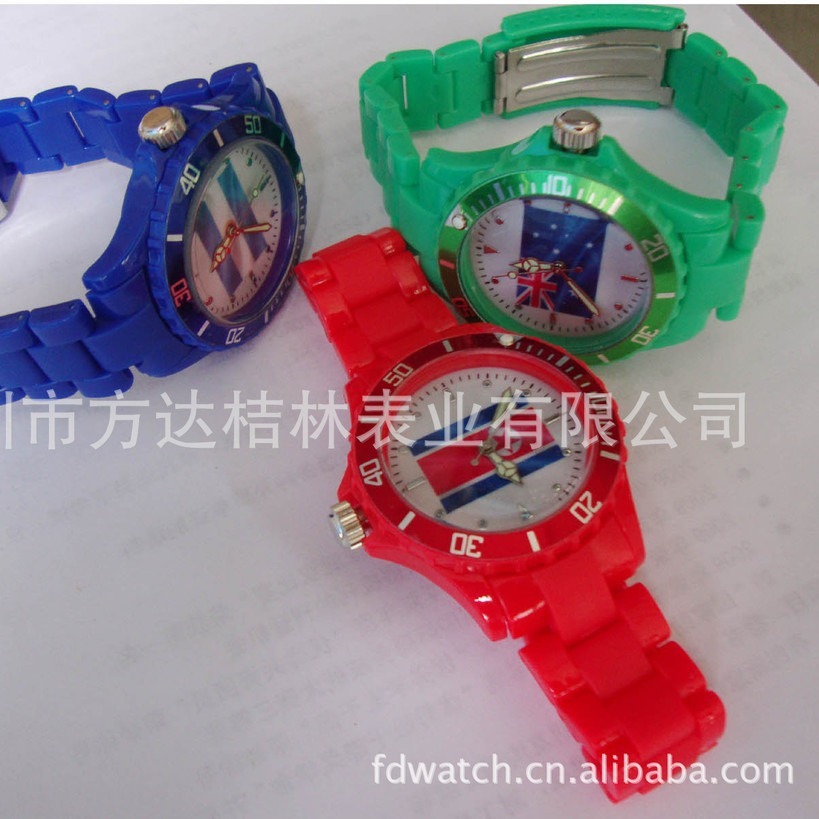 Supply of fashionable plastic gift watches