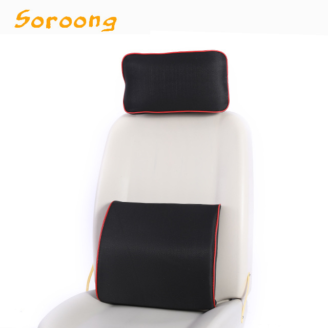Car head pillows, memory of cotton waists against pillows, cotton cores against cushions, PU memory cotton, office house.