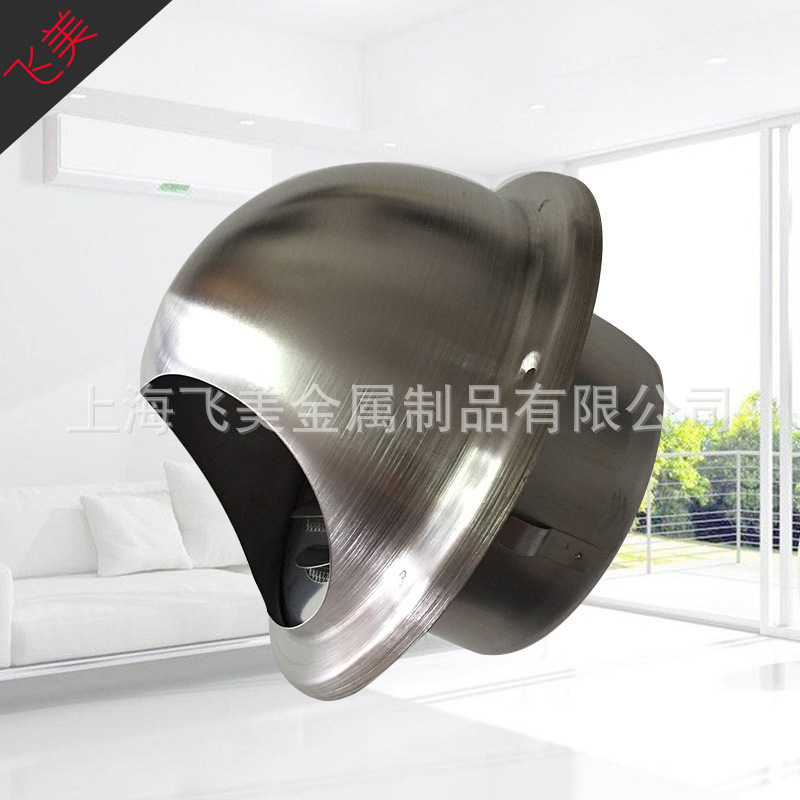 The stainless steel 304, the ball vent, the outer wall vent, 100 mm.