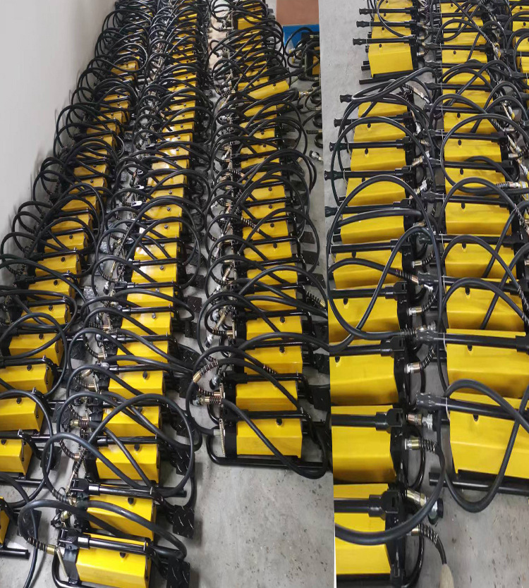 定製CP700D-CP800小型腳踏打壓方泵超高壓手動液壓泵浦便攜式油管