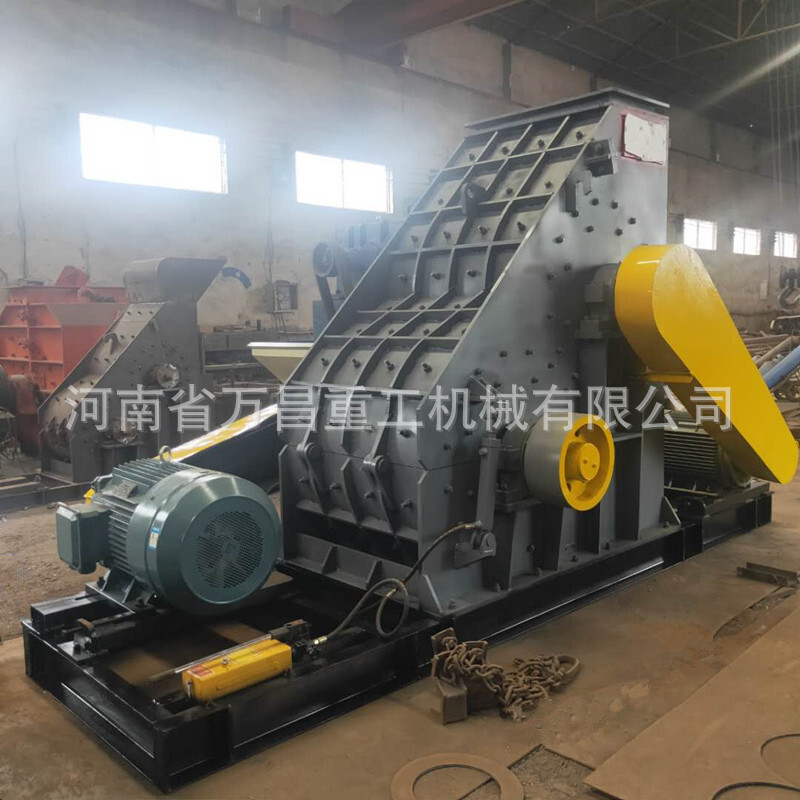 Double-click concrete brick crusher to build a garbage sand-making brick factory, slag-crusher.