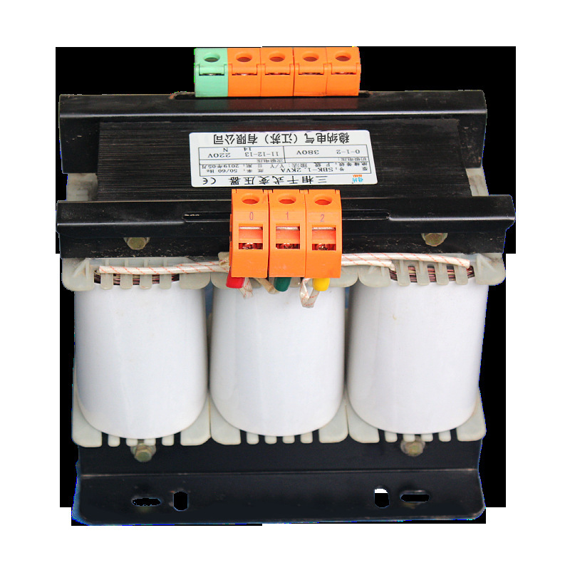 Stable 380V to 220V 3 Conjunctive Isolator transformer |3 + 1.5 KVA 3