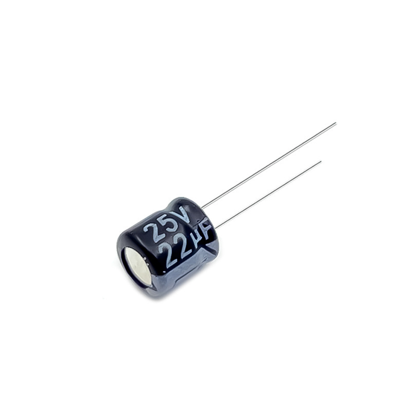 ShiCaXon plug-in electrolytic 25v22uf 5x5 long-lived aluminium electrolytic 105°C