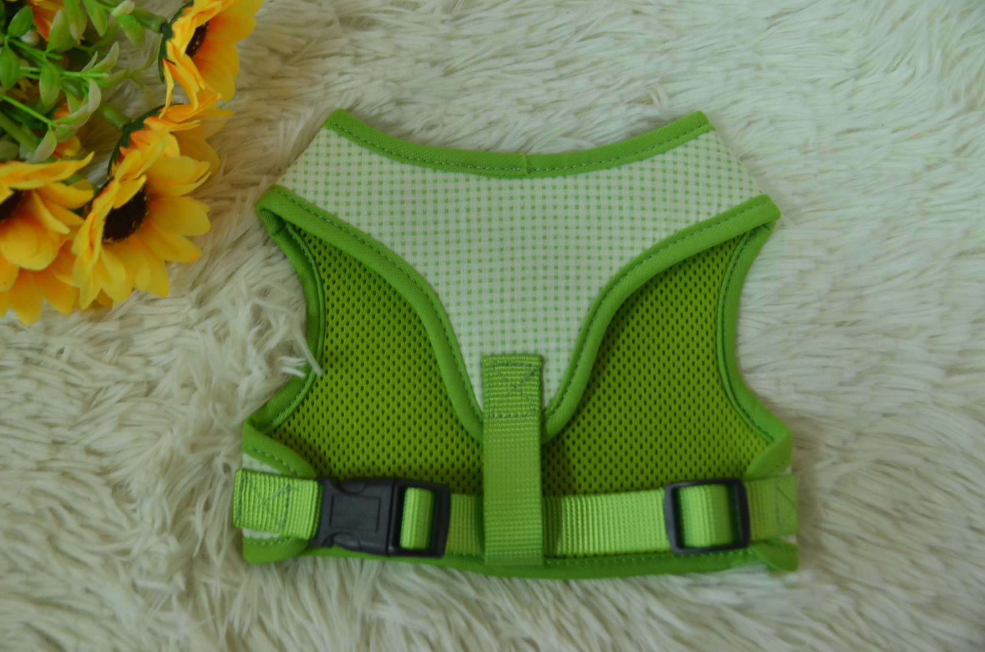 Áo khoác buộc dây thừng, áo ngực thú cưng, Dây xích chó Teddy bán trực tiếp.
