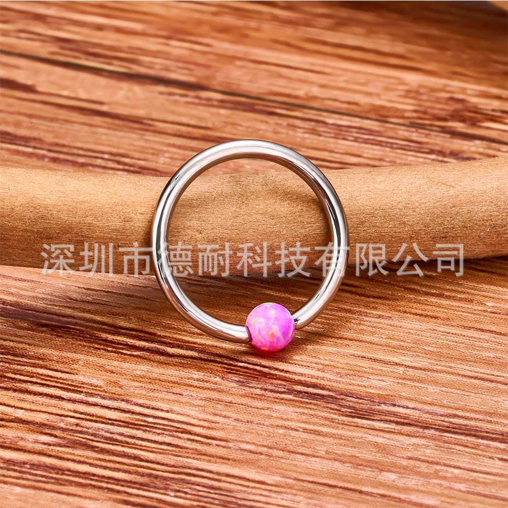 Cross-border G23, F136, round-of-the-nose penke pierced earring factory.