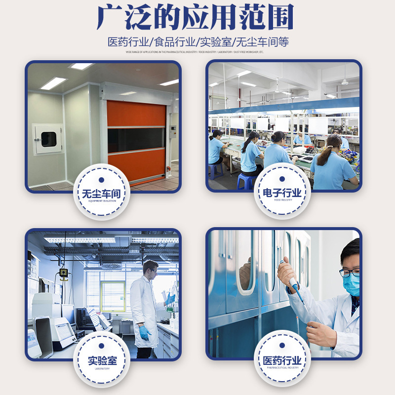 Hubei's smart-sensitized wind shower factory, single-person double-breath shower spot, electronic workshop windroom.