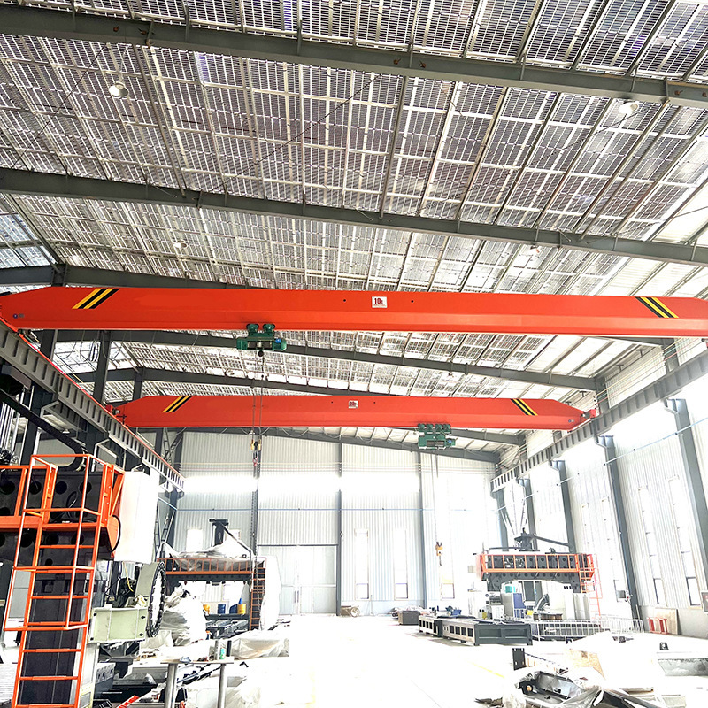 The Shandong factory sells single beam cranes, and the workshop factory uses single beam bridge cranes inside and outside.