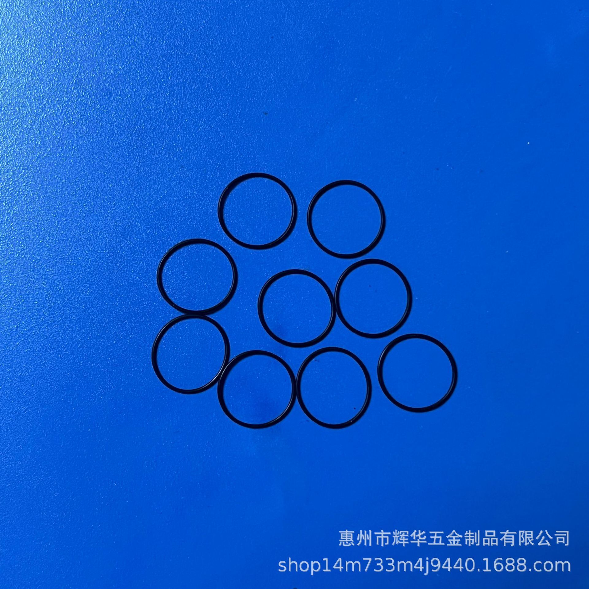 Kiểu nhà máy O con dấu 10x11x0.5mm) Black Dustable Silicon Seal