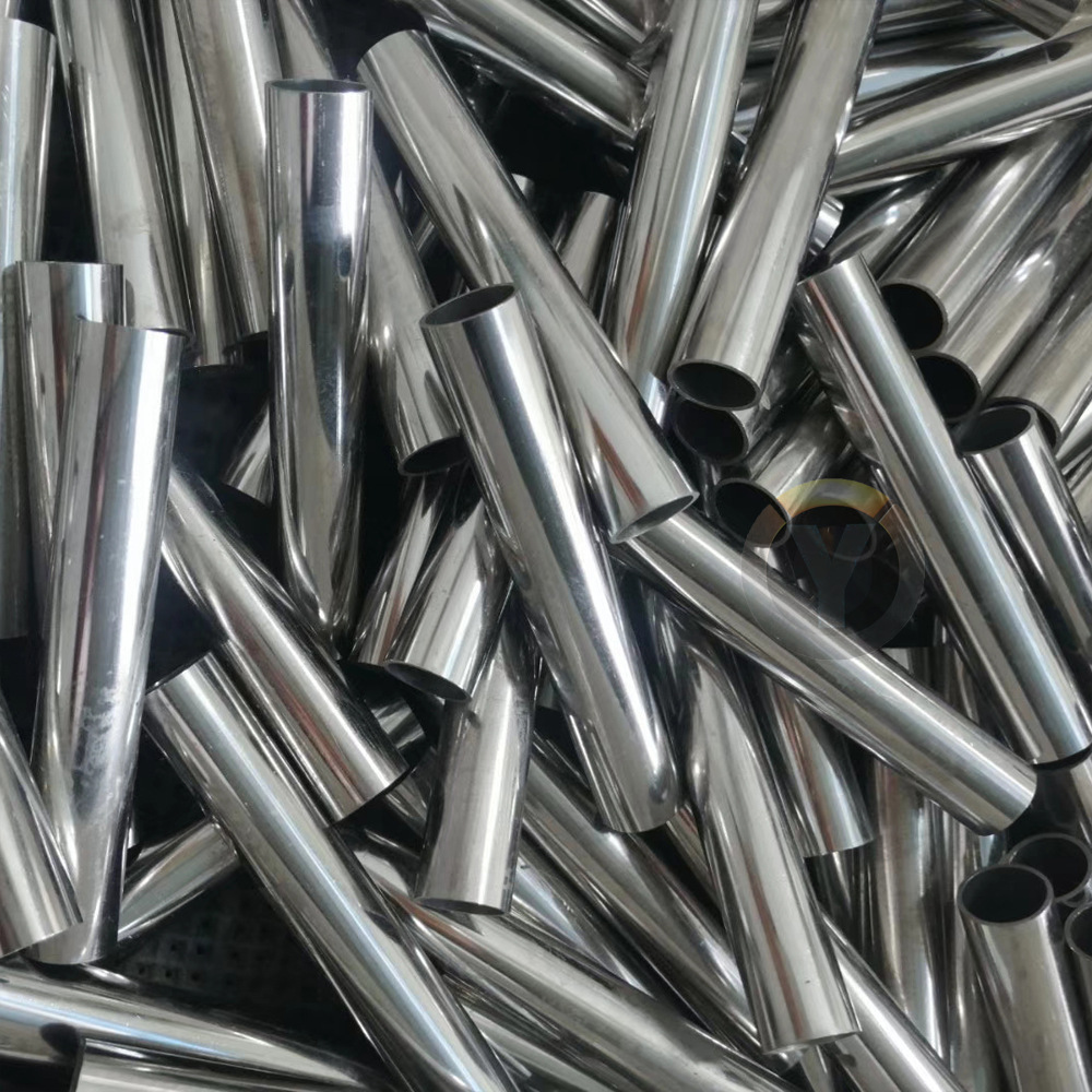 Supply of stainless steel piping, cold-plugged steel piping.