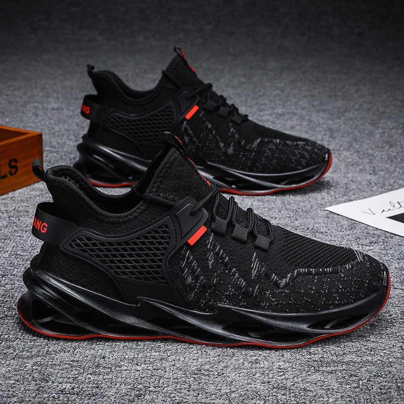 2021 new air-traffic-net men's suture sewn Korean twig shoes.