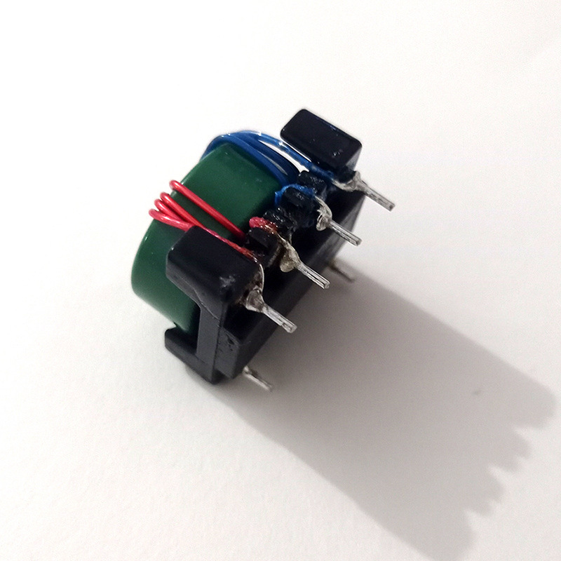 綠環MOS驅動 TR18107-4:4:4三層絕緣線帶底座臥式環形磁環電感