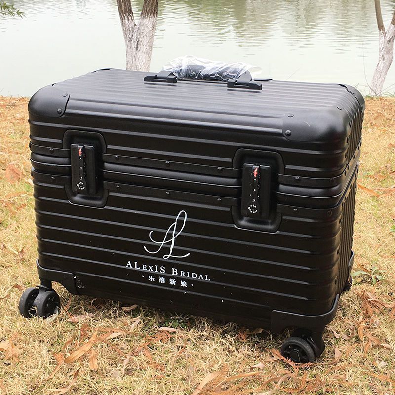 Aluminium box customizing PC Pilot Box 21-inch make-up suitcase medical equipment for photo-prospecting makeup poles