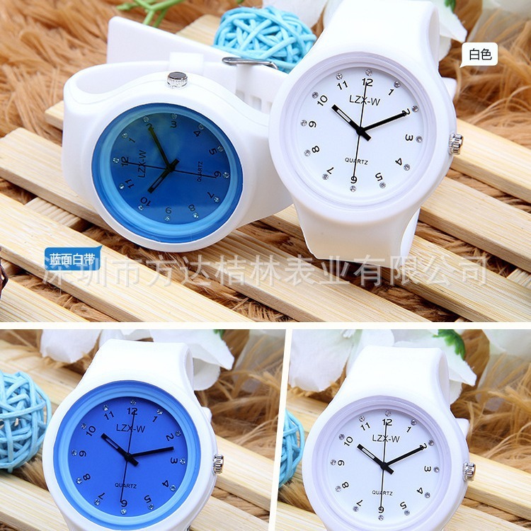 "Fashion Silicon watch, children's watch, Korean watch."