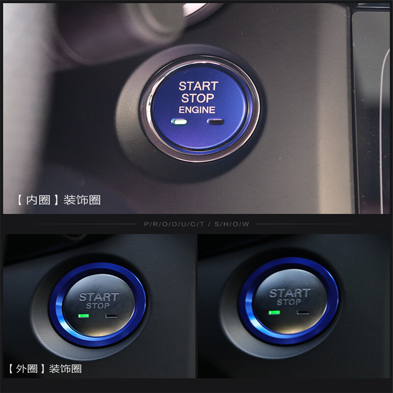 MG6 to start the ignition switch and aluminum alloy-coloured car interior retrofit.