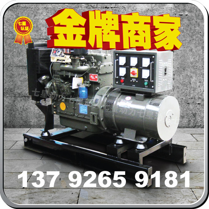 30 kW generator unit 30 kW diesel generator pure copper generator plant direct supply