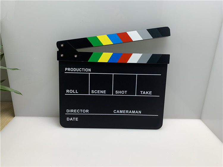 Black-and-white-colour-colour-colour-colored Acre-board film director board, camera-building aids.