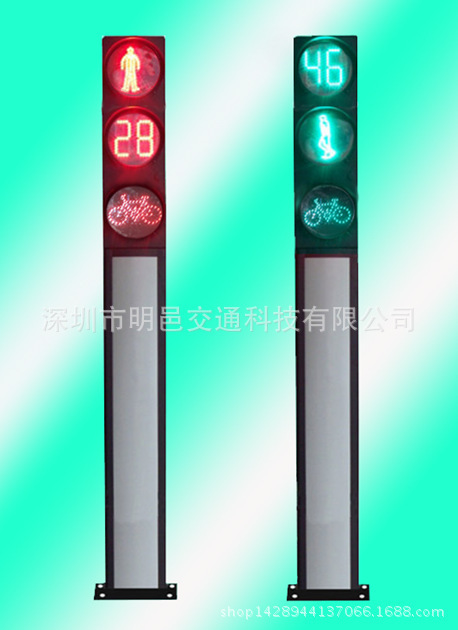 3.2 m One-way cycling, one-stop traffic light frame traffic light