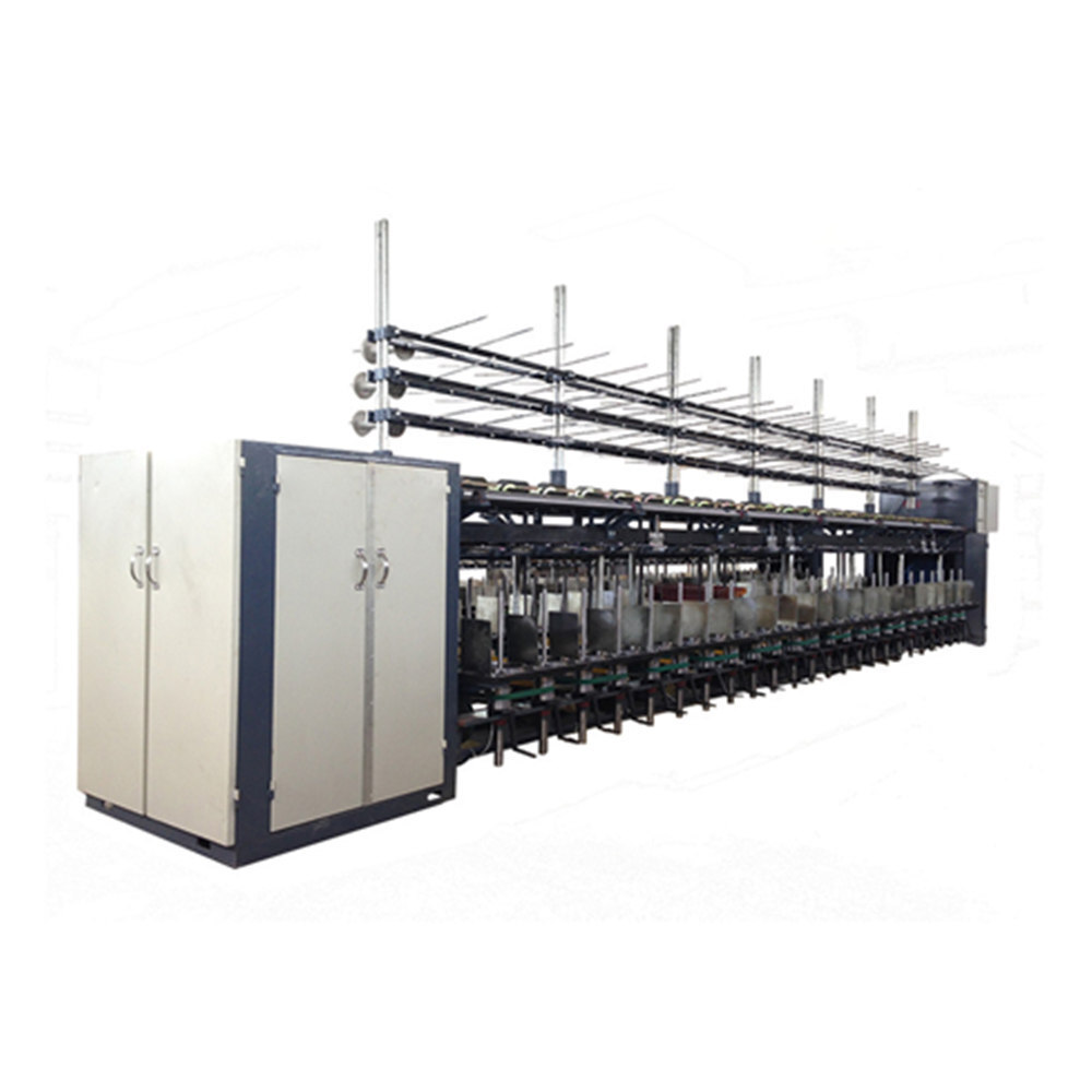 Double-faced double-frequency coupling machines, rope-lined condensers